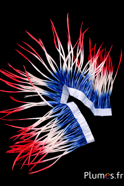 Oie guirlande - tricolore  - bleu-blanc-rouge